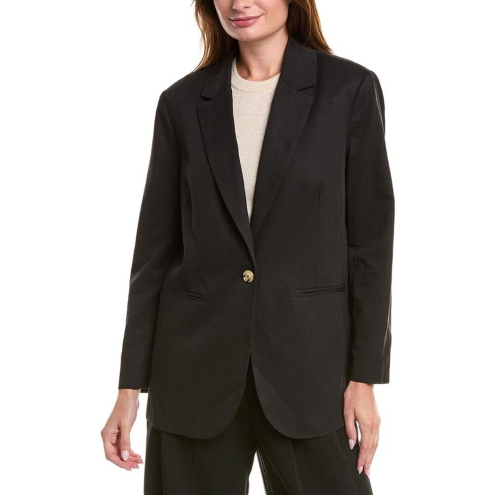Lyra & Co Womens  Blazer, Black